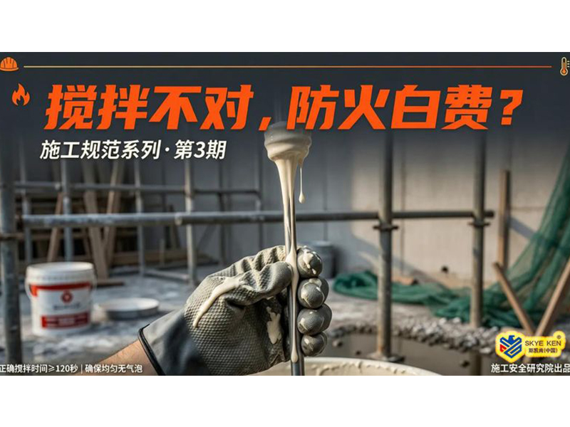 钢结构防火涂料搅拌“避坑”指南